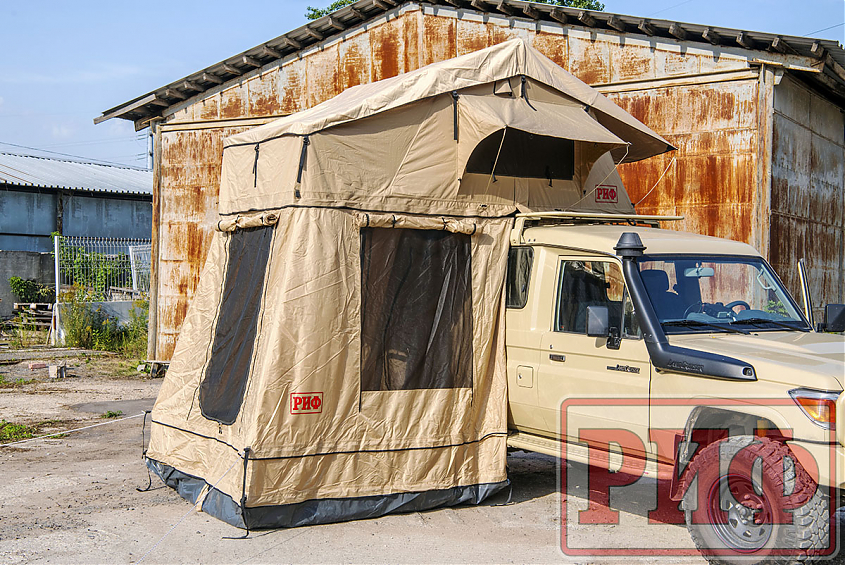 Тамбур к палатке РИФ Soft RT02-140, тент песочный