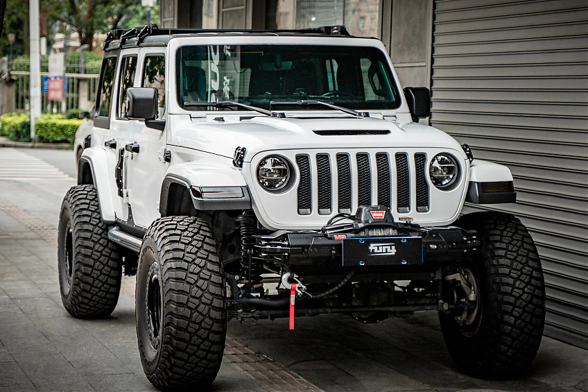 Капот FURY серии Gravity под покраску для Jeep Wrangler JL