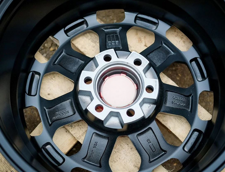 ДИСК АВТОМОБИЛЬНЫЙ АЛЮМИНИЕВЫЙ ЛИТОЙ TRD PRO R20Х9 6X139.7 ET+15 Черный