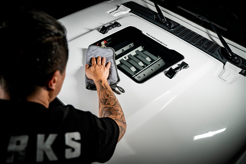 Капот FURY серии Gravity под покраску для Jeep Wrangler JL