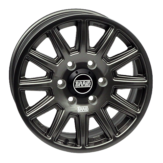 ДИСК АВТОМОБИЛЬНЫЙ АЛЮМИНИЕВЫЙ ЛИТОЙ BRAID BPC-01 (Реплика) 17Х9 ET-0 6X139.7