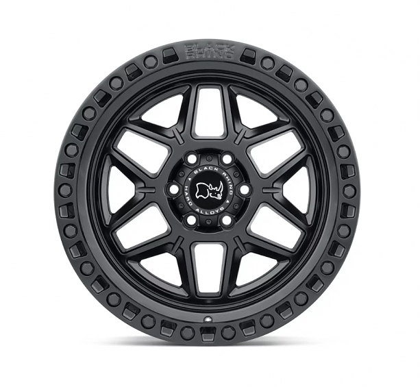 ДИСК АВТОМОБИЛЬНЫЙ АЛЮМИНИЕВЫЙ ЛИТОЙ BLACK RHINO KELSO (Реплика) 18х9 ET-0 6X139.7 ЦО-110,1