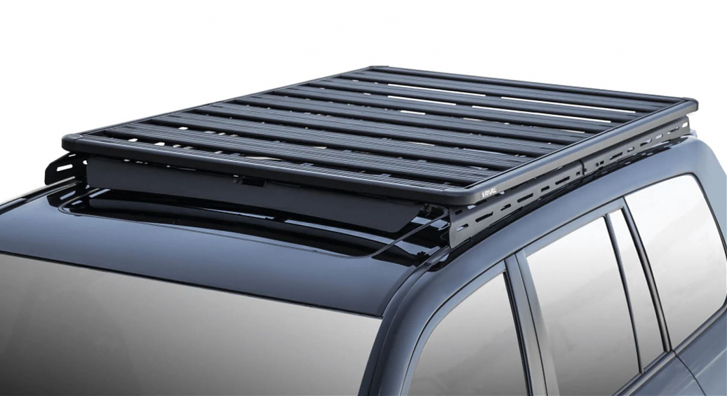 Багажник алюминиевый (платформа с креплением) Rival для Toyota Land Cruiser 200 и Lexus LX