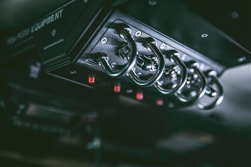 Потолочная консоль Fury алюминиевая серии Awaken для Jeep Wrangler JL