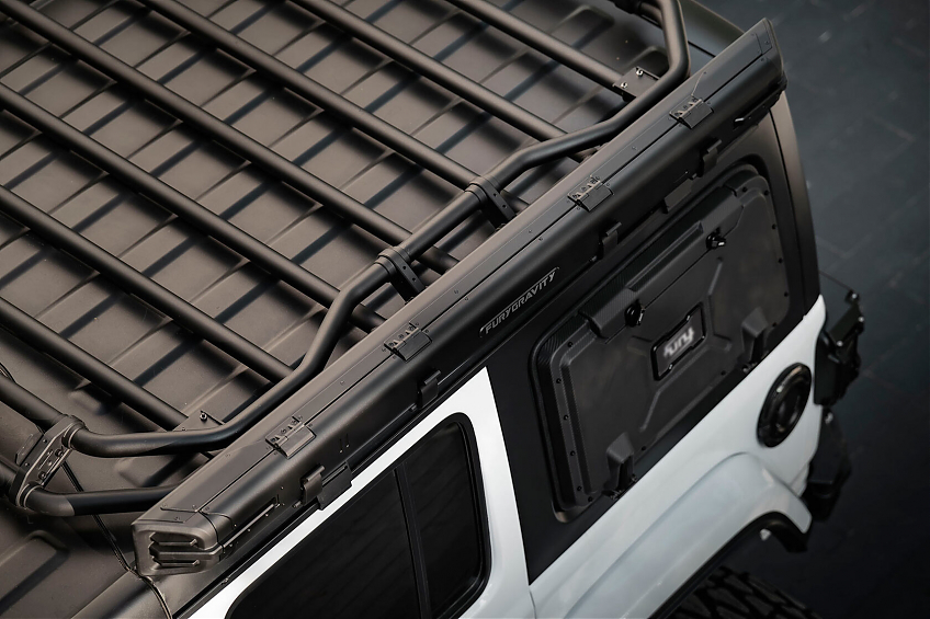 Маркиза \ Тент Fury Gravity для экспедиционного багажника универсальная 2.7м х 8.2 м.