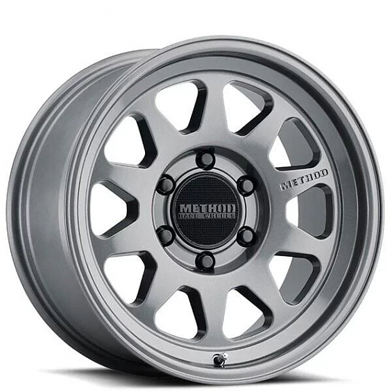 ДИСК АВТОМОБИЛЬНЫЙ АЛЮМИНИЕВЫЙ METHOD 316 GRAY (Реплика) 17х8,5  ET+0 5x150 ЦО-110,5