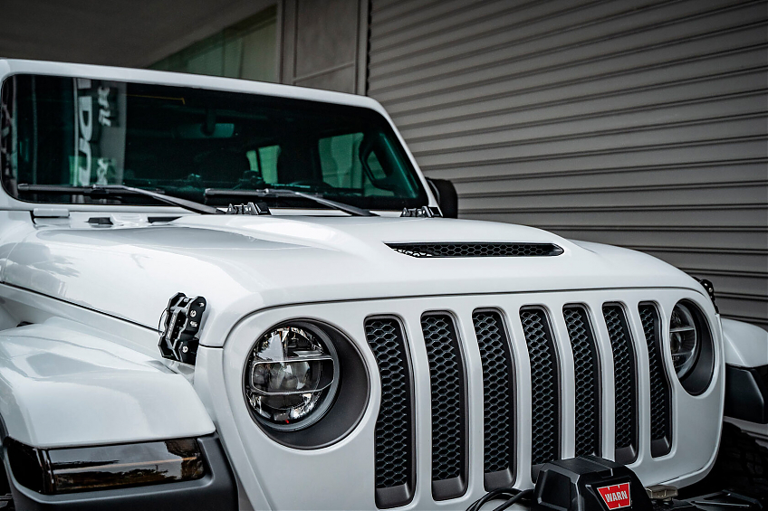 Капот FURY серии Gravity под покраску для Jeep Wrangler JL