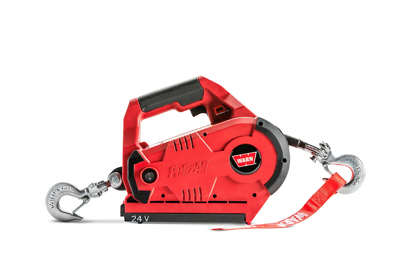 Лебедка ручная электрическая беспроводная Warn Pullzall 24V (аккумулятор) к-т с сумкой Pullzall 24V (аккумулятор + адаптеры)