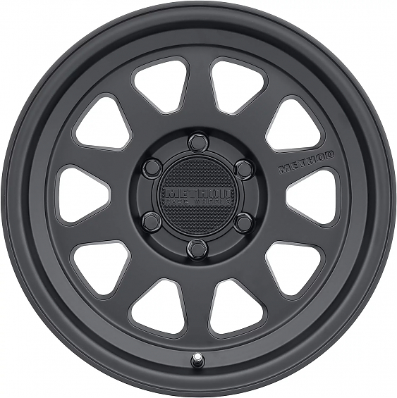 ДИСК АВТОМОБИЛЬНЫЙ АЛЮМИНИЕВЫЙ METHOD 316 BLACK (Реплика) 17х8,5  ET+0 5x150 ЦО-110,5