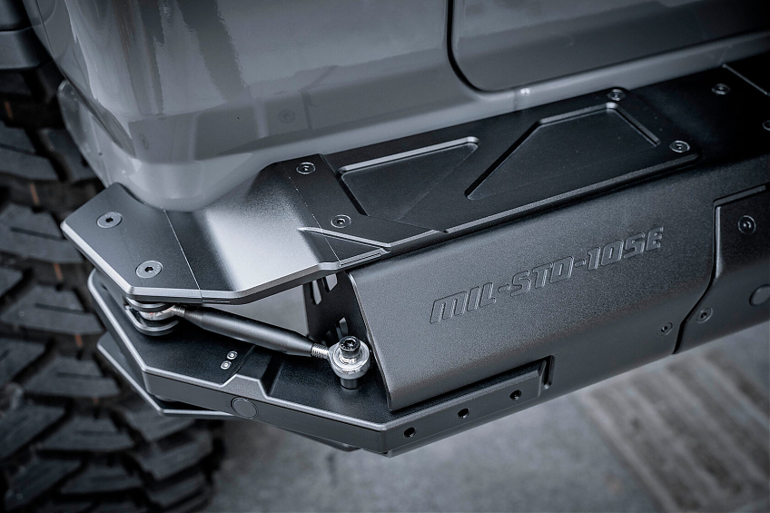 Задний силовой бампер FURY серии Awaken для Jeep Wrangler JL