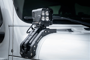 Система интегрированного освещения FURY серии Gravity для Jeep Wrangler JL — Чёрная