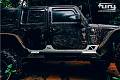Алюминиевая боковая накладка \ защита Fury на пороги для Jeep Wrangler JL