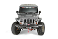 Бампер силовой передний широкий WARN с защитной дугой серии ELITE для Jeep Wrangler JK