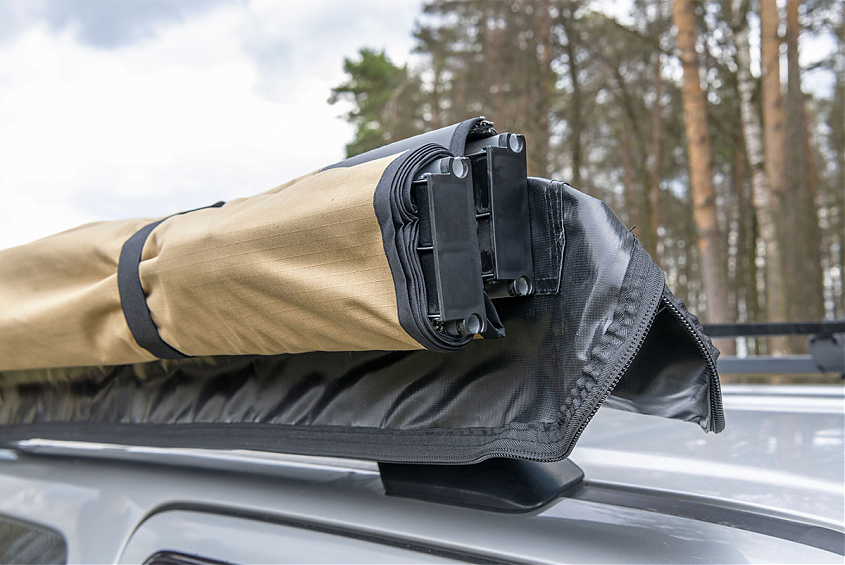 Маркиза автомобильная РИФ 1,4х2 м для Suzuki Jimny , Лада Нива и тд