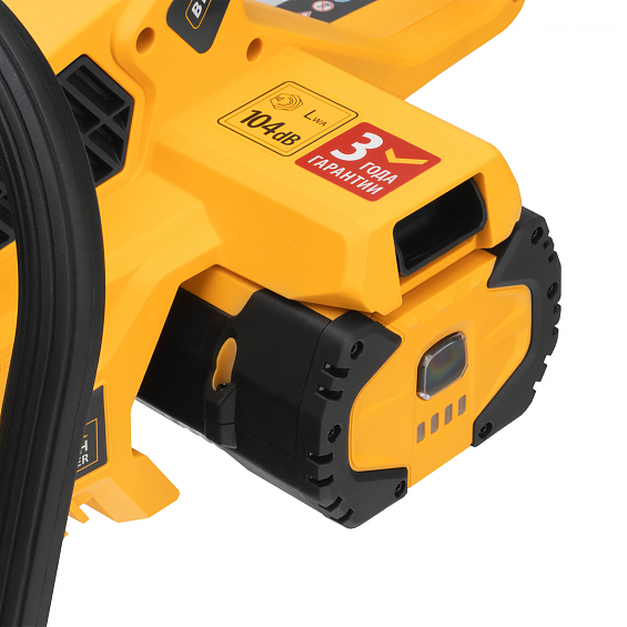 Пила цепная аккумуляторная бесщет., RCS 400-62, 400 мм, Li-ion, 62В Denzel