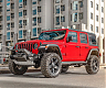Силовые пороги со ступеньками Rival для Jeep Wrangler JL 5 дверей 2019 + 