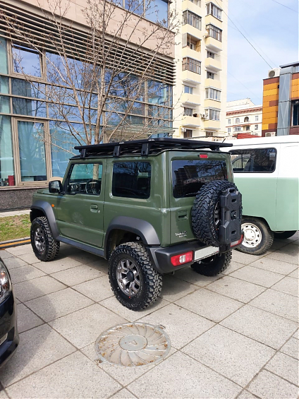 Багажник алюминиевый (платформа с креплением) Rival 1715X1350 мм для Suzuki Jimny 2018+