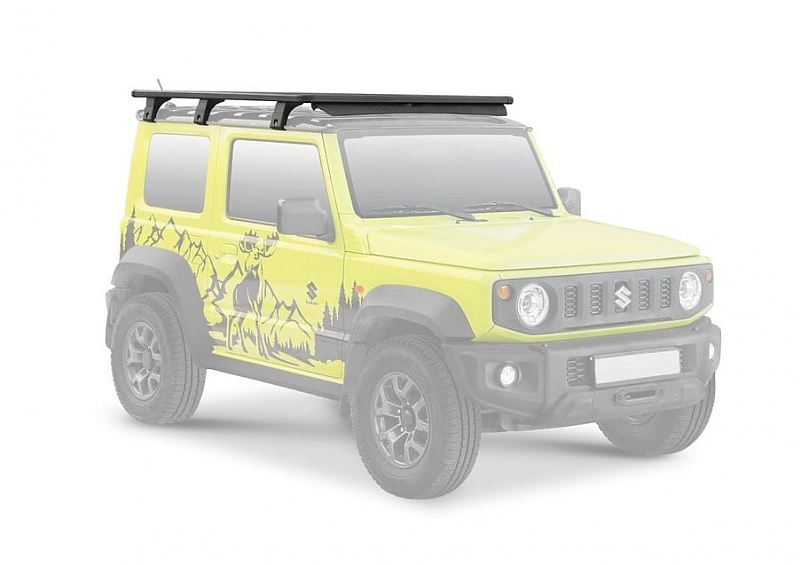 Багажник алюминиевый (платформа с креплением) Rival 1715X1350 мм для Suzuki Jimny 2018+
