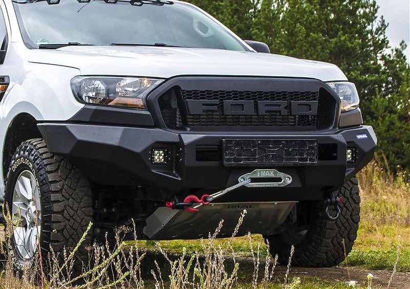Бампер алюминиевый силовой передний Ford Ranger 2011-2015+ Бампер алюминиевый силовой передний Ford Ranger 2011-2015+