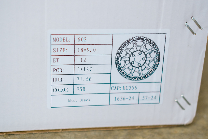 ДИСК АВТОМОБИЛЬНЫЙ ЛИТОЙ FUEL MODEL D694 (РЕПЛИКА) R18Х9 ET-12 5x127 ЦО-71.6 Черный матовый