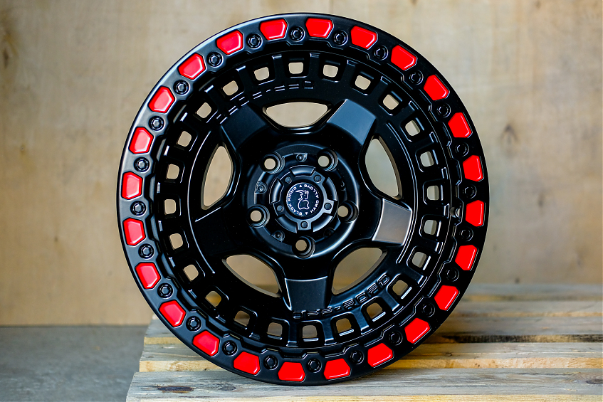 ДИСК АВТОМОБИЛЬНЫЙ АЛЮМИНИЕВЫЙ ЛИТОЙ Black Rhino (Реплика) 17х9 ET-10 5X127 ЦО-71.6