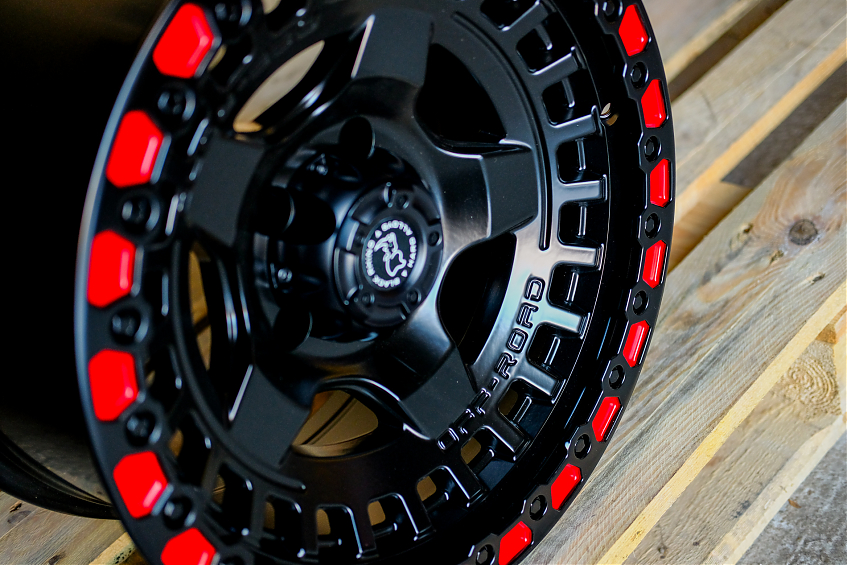 ДИСК АВТОМОБИЛЬНЫЙ АЛЮМИНИЕВЫЙ ЛИТОЙ Black Rhino (Реплика) 17х9 ET-10 5X127 ЦО-71.6