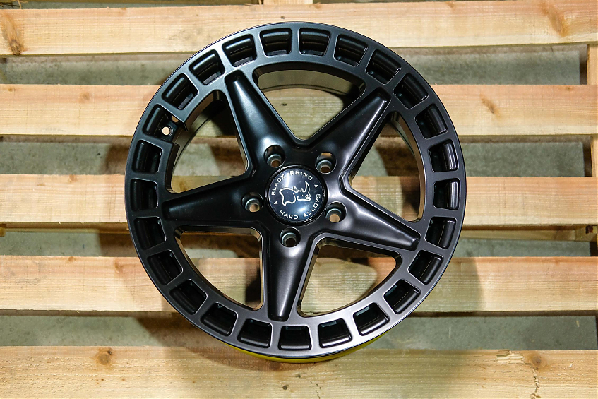 ДИСК АВТОМОБИЛЬНЫЙ АЛЮМИНИЕВЫЙ ЛИТОЙ BLACK RHINO STAR (Реплика) R17х9 5x127 ET-0 ЦО 71.6