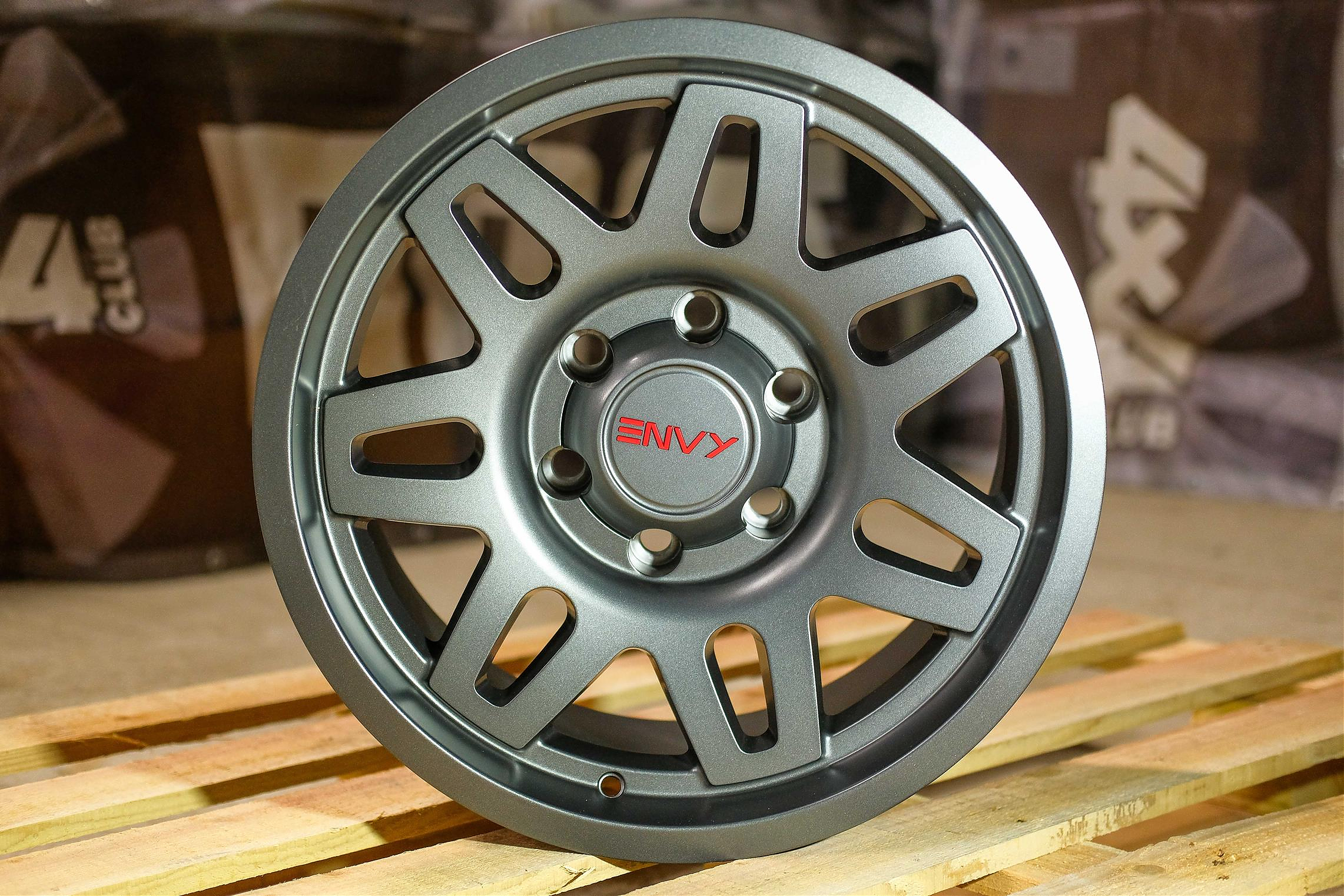 ДИСК АВТОМОБИЛЬНЫЙ АЛЮМИНИЕВЫЙ ЛИТОЙ ENVY WHEEL ET2 (Реплика) R17х8,5 ET+0 6X139.7 ЦО-106.1