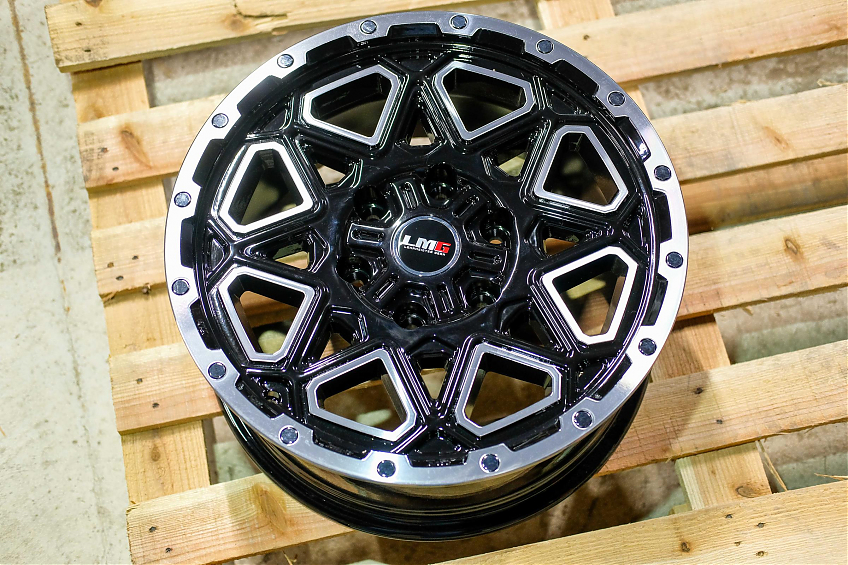 ДИСК АВТОМОБИЛЬНЫЙ АЛЮМИНИЕВЫЙ ЛИТОЙ LEHRMEISTER GEAR LMG MONTANGA 17х7,5 ET+25 6X139.7 ЦО-106.2