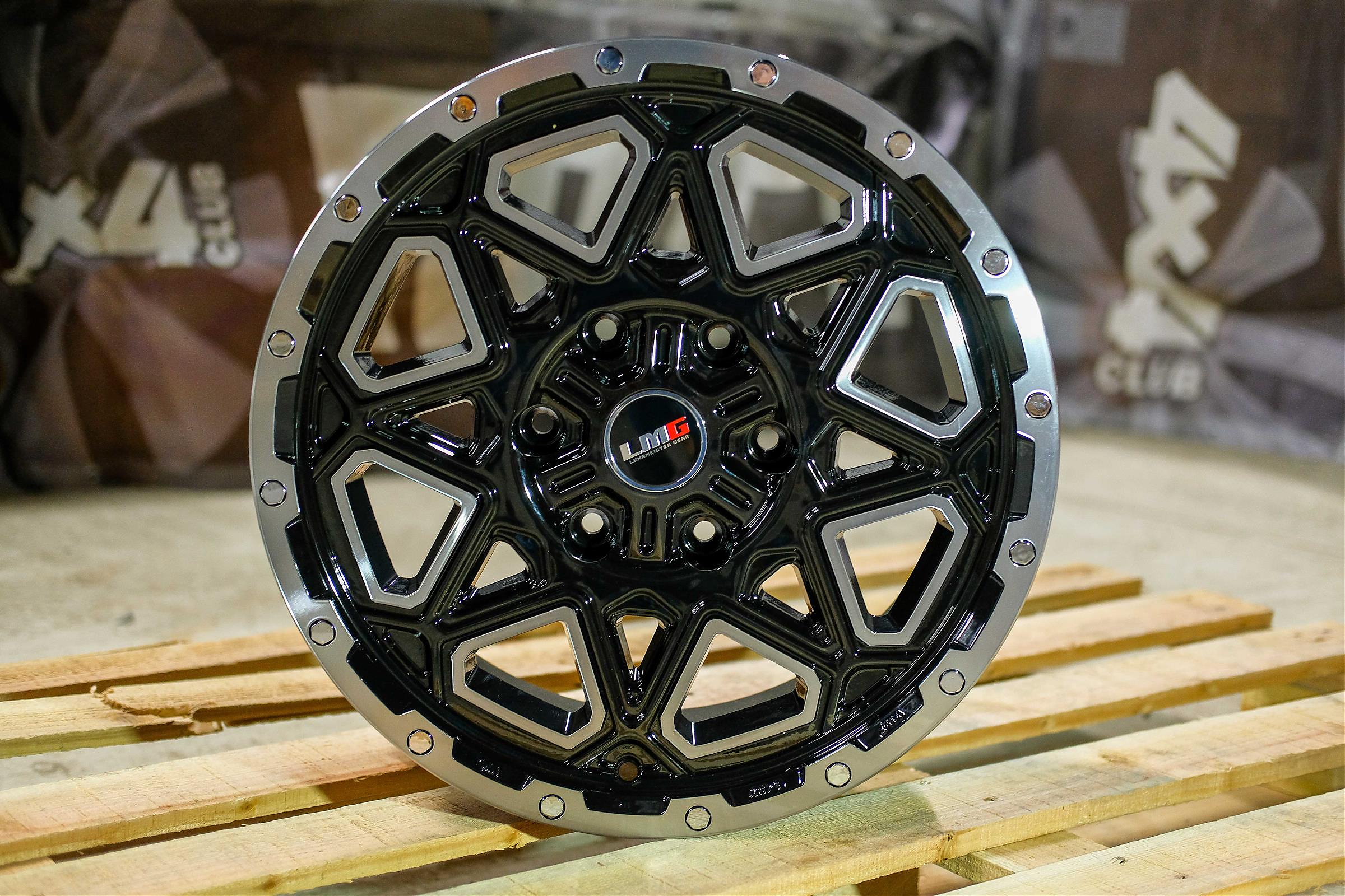 ДИСК АВТОМОБИЛЬНЫЙ АЛЮМИНИЕВЫЙ ЛИТОЙ LEHRMEISTER GEAR LMG MONTANGA 17х7,5 ET+25 6X139.7 ЦО-106.2