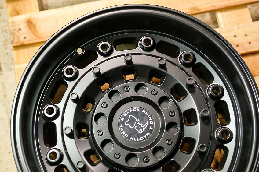 ДИСК АВТОМОБИЛЬНЫЙ АЛЮМИНИЕВЫЙ ЛИТОЙ BLACK RHINO ARSENAL (Реплика) 17х9 ET-0 6X139.7 6X135 ЦО-106