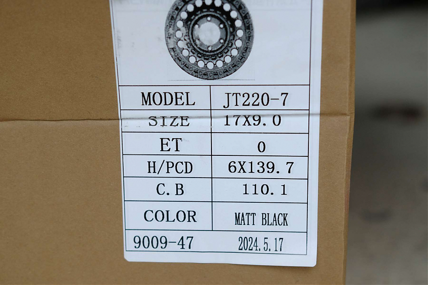 ДИСК АВТОМОБИЛЬНЫЙ АЛЮМИНИЕВЫЙ ЛИТОЙ BLACK RHINO SENTINEL Черный матовый (Реплика) 17х9 ET-0 6X139.7 ЦО-110,1