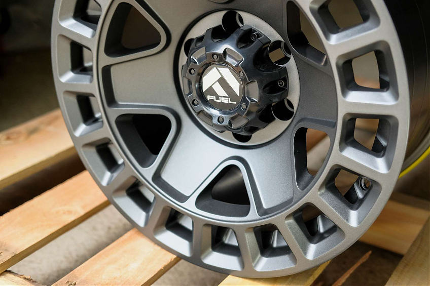 ДИСК АВТОМОБИЛЬНЫЙ АЛЮМИНИЕВЫЙ ЛИТОЙ FUEL YORK DX125 (Реплика) 17х9 ET-0 6X139.7 ЦО-110,1 Серый