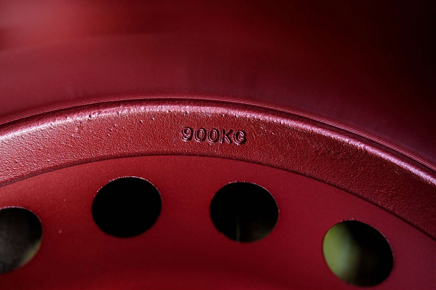 ДИСК АВТОМОБИЛЬНЫЙ АЛЮМИНИЕВЫЙ ЛИТОЙ BLACK RHINO SENTINEL Красный + Черный (Реплика) 17х9 ET-0 6X139.7 ЦО-110,1