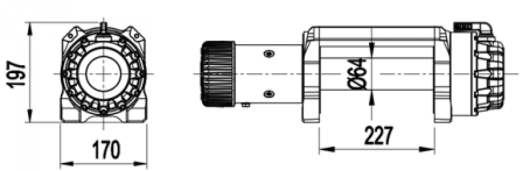 Лебедка электрическая MASTER WINCH E9500 S - 12V (тяговое усилие до 4310кг) с синтетическим тросом