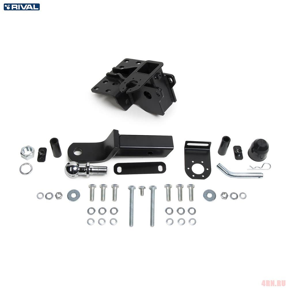 Фаркоп под квадрат Rival для Toyota Land Cruiser 300 2021- Фаркоп под квадрат Rival для Toyota Land Cruiser 300 2021-