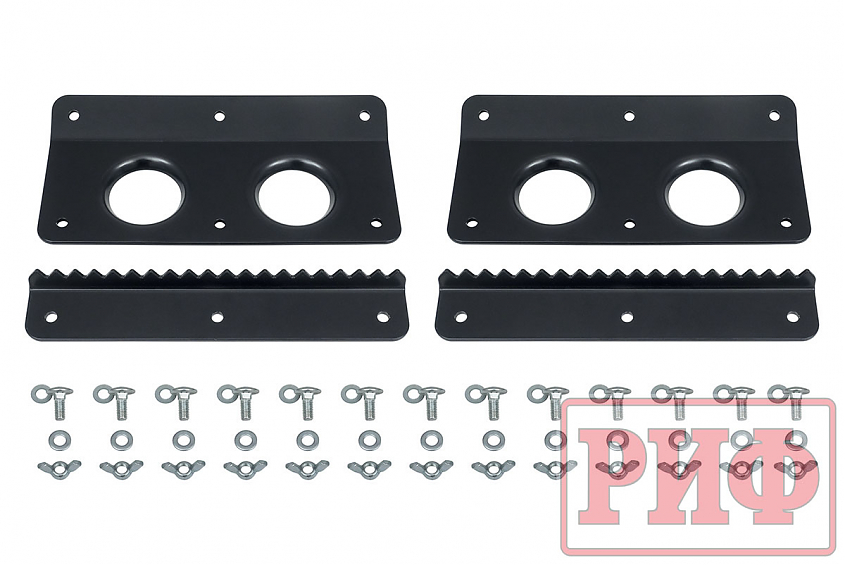 Сенд-траки (аппарели) РИФ 118x48 см алюминиевые усиленные (2 шт.)