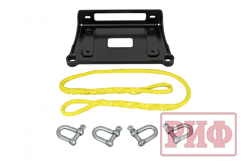 Площадка съёмная РИФ для переносной лебёдки (облегчённая) синтетика