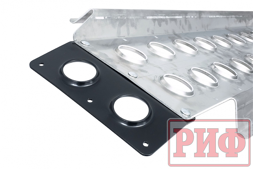 Сенд-траки (аппарели) РИФ 118x48 см алюминиевые усиленные (2 шт.)