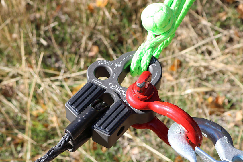 Шакл для лебедки вместо крюка многофункциональный Factor 55 FlatLink MULTI-MOUNT Серый