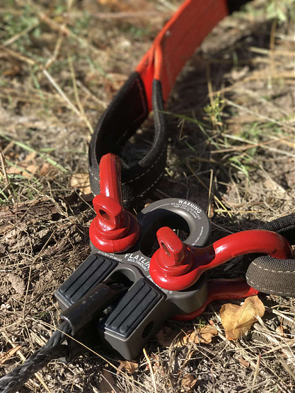 Шакл для лебедки вместо крюка многофункциональный Factor 55 FlatLink MULTI-MOUNT Серый