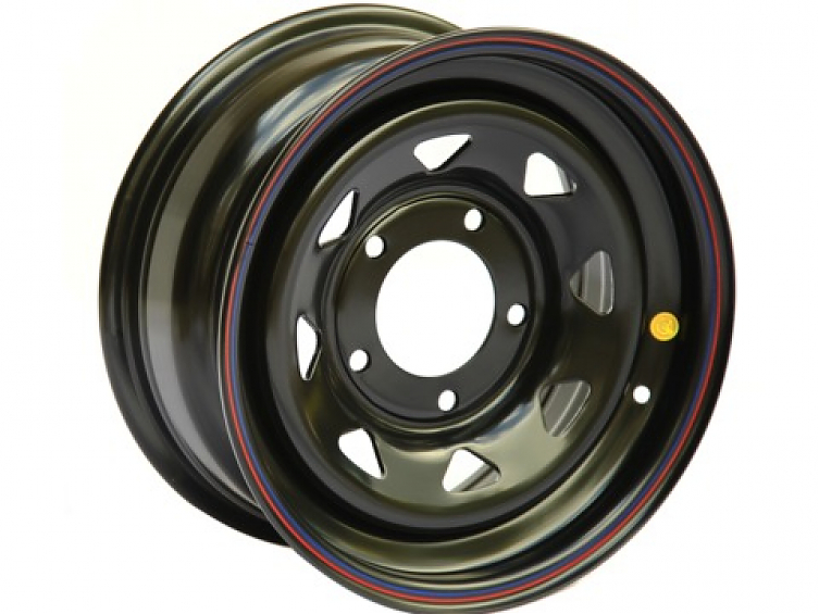 Диск колесный стальной штампованный ORW 7W, 5x114.3, 16x7, ET 0, ЦО 84, черный