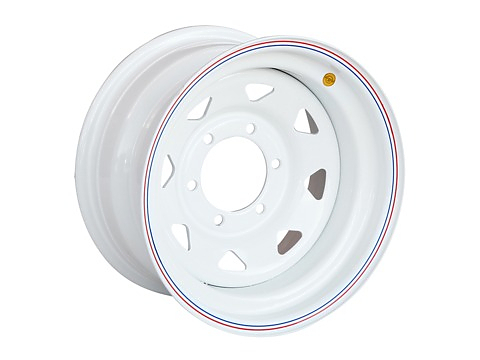 Диск колесный стальной штампованный ORW 23W, 6x139.7, 17x10, ET-40, ЦО 110, белый Диск колесный стальной штампованный ORW 23W, 6x139.7, 17x10, ET-40, ЦО 110, белый