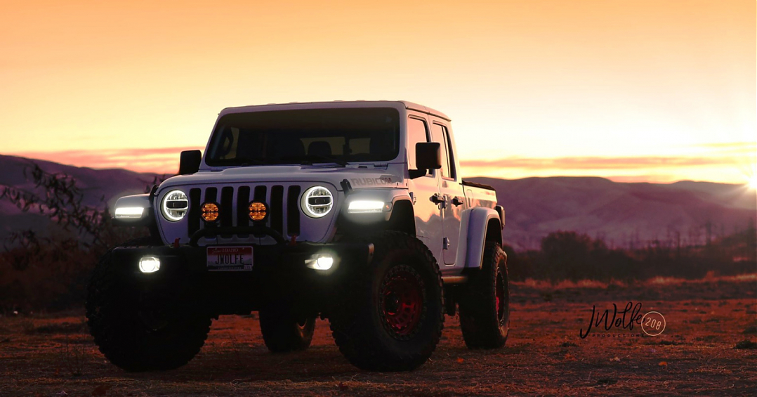 Светодиодные фары Rigid   360 Серия 6″ Водительский свет – Белая Подсветка (Пара)