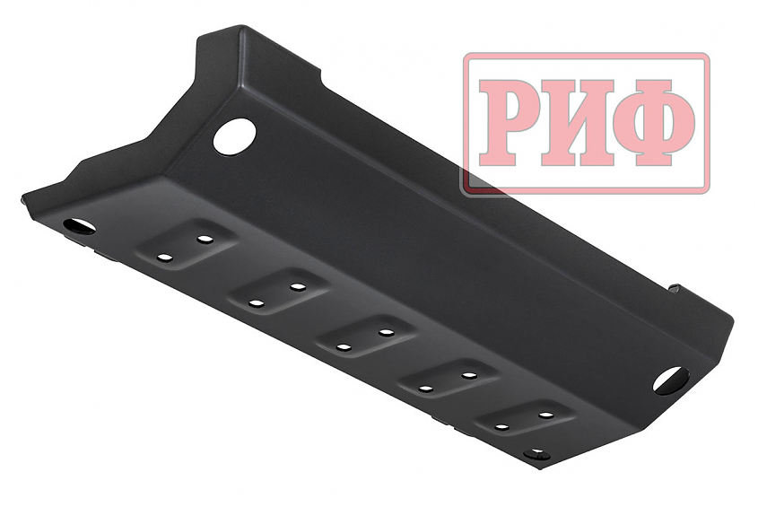 Площадка РИФ под лебёдку c защитой радиатора в штатный бампер Mitsubishi Pajero Sport 2021+ дизель