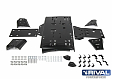 Комплект защит днища Rival для квадроцикла Rival для RM800 DUO (2019-) (8 mm Пластик)