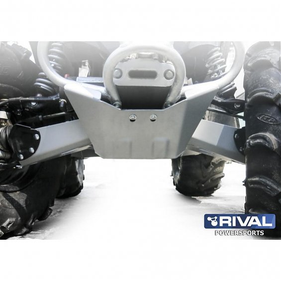 Комплект защит днища Rival для квадроцикла Can-Am (Bombardier) Renegade 2017+(АЛЮМИНИЙ)