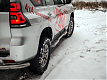 Пороги РИФ силовые Toyota Land Cruiser Prado 150
