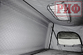 Палатка на крышу автомобиля РИФ Hard RT03-140 усиленная, корпус черный, тент серый