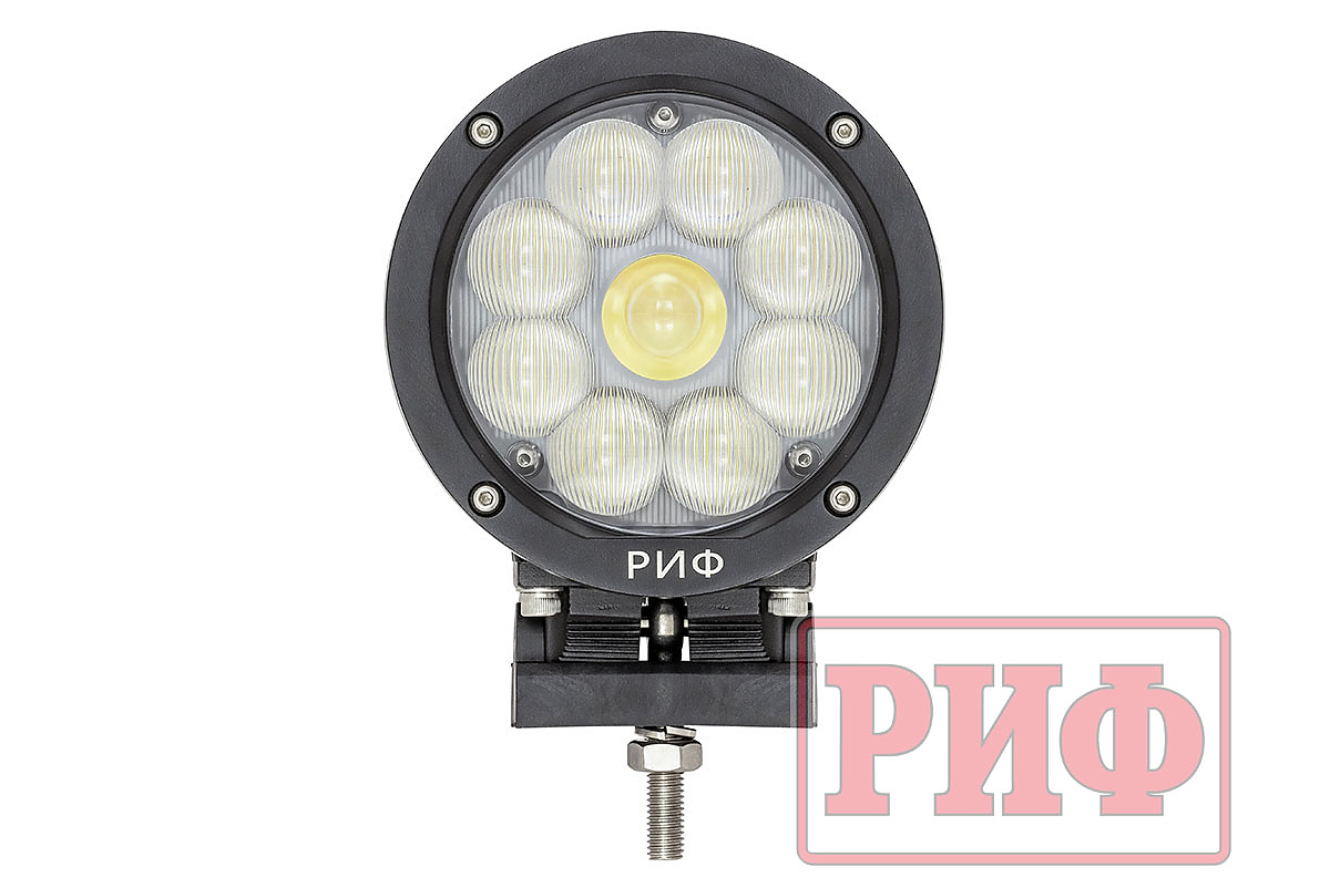 Светодиодная фара водительского света РИФ 140 мм 45W LED Светодиодная фара водительского света РИФ 140 мм 45W LED